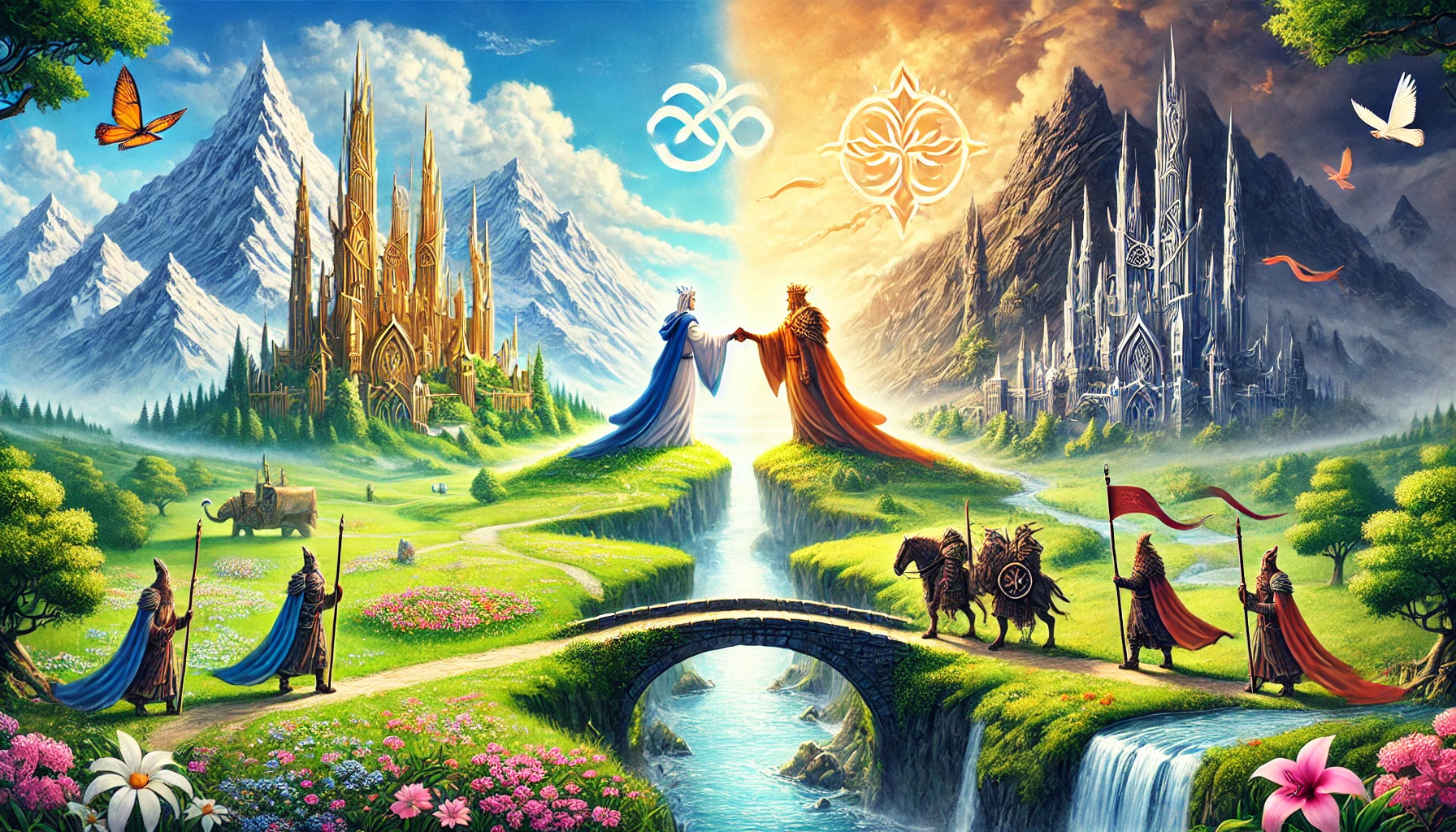 Barış Krallığı ve Savaşın Gölgesi Masalı