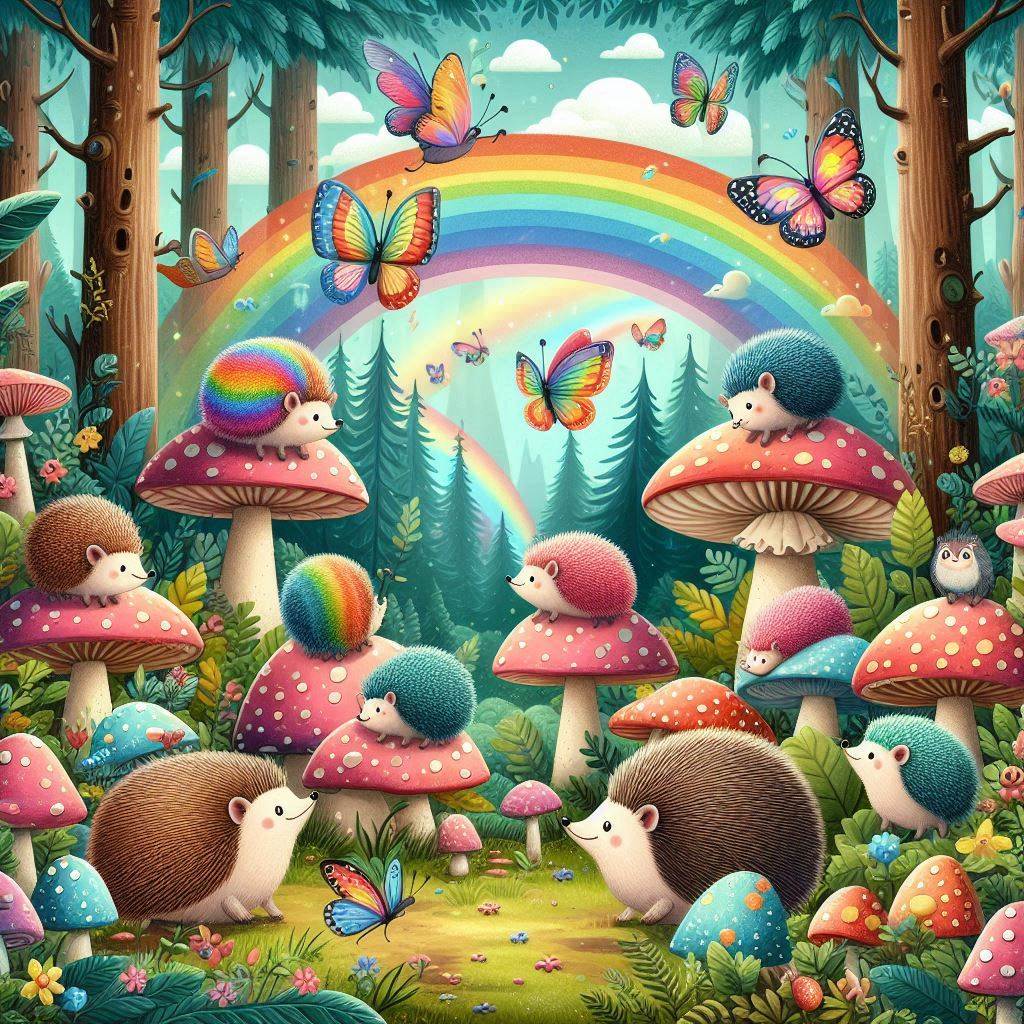 Kirpilerin Renkli Dünyası Masalı