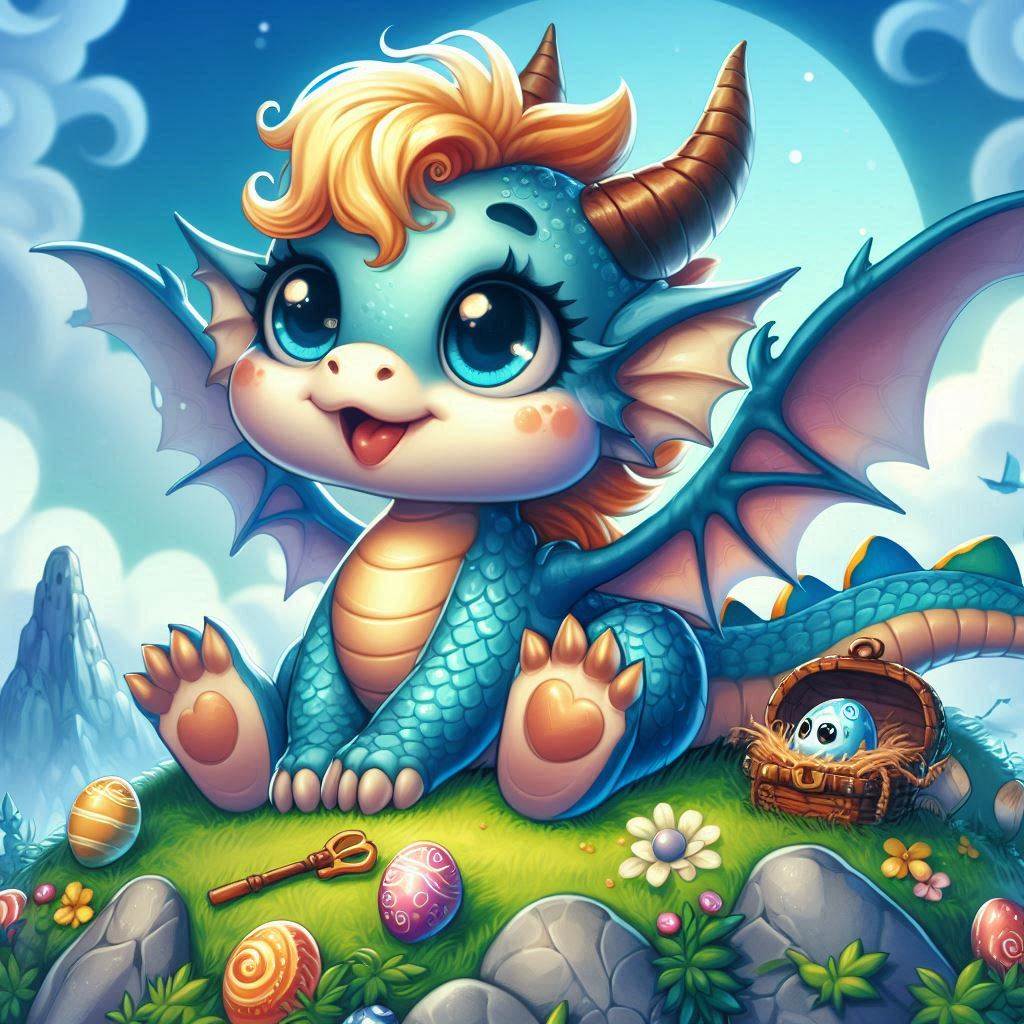 Mavi Kanatlı Ejderha ve Arkadaşlığın Gücü Masalı