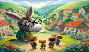 Akıllı Eşek İle Küçük Köyün Büyük Sırrı Masalı