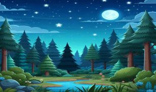 Ayışığı Ormanı’nın Sırrı Masalı