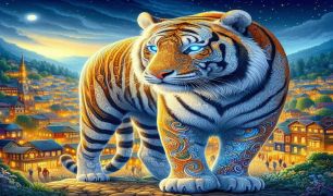 Esrarengiz Kaplan ve Şaşkın Kasaba Masalı