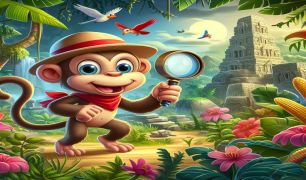 Meraklı Maymun Masalı