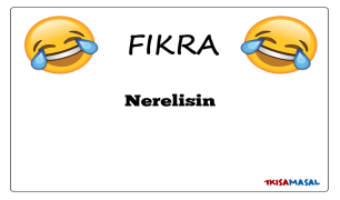 Nerelisin Fıkrası