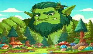 Yeşil Dev ve Büyülü Orman Masalı