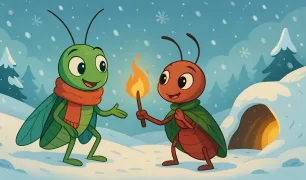 Ağustos Böceği ile Karınca Masalı