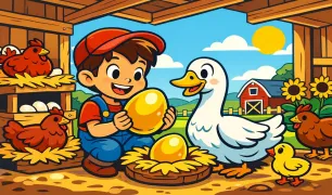 Altın Yumurtlayan Kaz Masalı