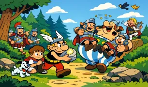 Asteriks ve Oburiks Masalı