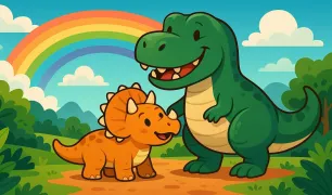 Dinozor T-rex Masalı