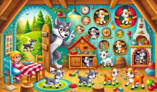 Kurt ile Yedi Küçük Keçi Yavrusu Masalı