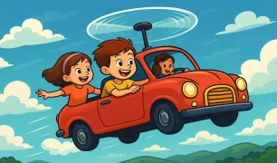 Uçan Araba Masalı