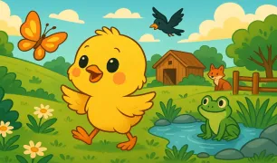 Meraklı Civciv Masalı