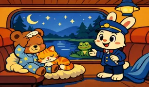 Minik Ayıcık ve Uyku Treni Masalı