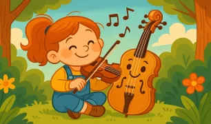 Neşeli Keman Masalı