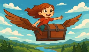 Uçan Sandık Masalı