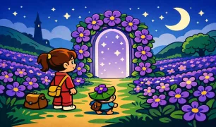 Uyku Getiren Menekşe Masalı