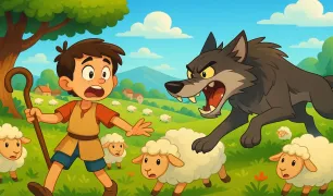 Yalancı Çoban Masalı (Kısa)