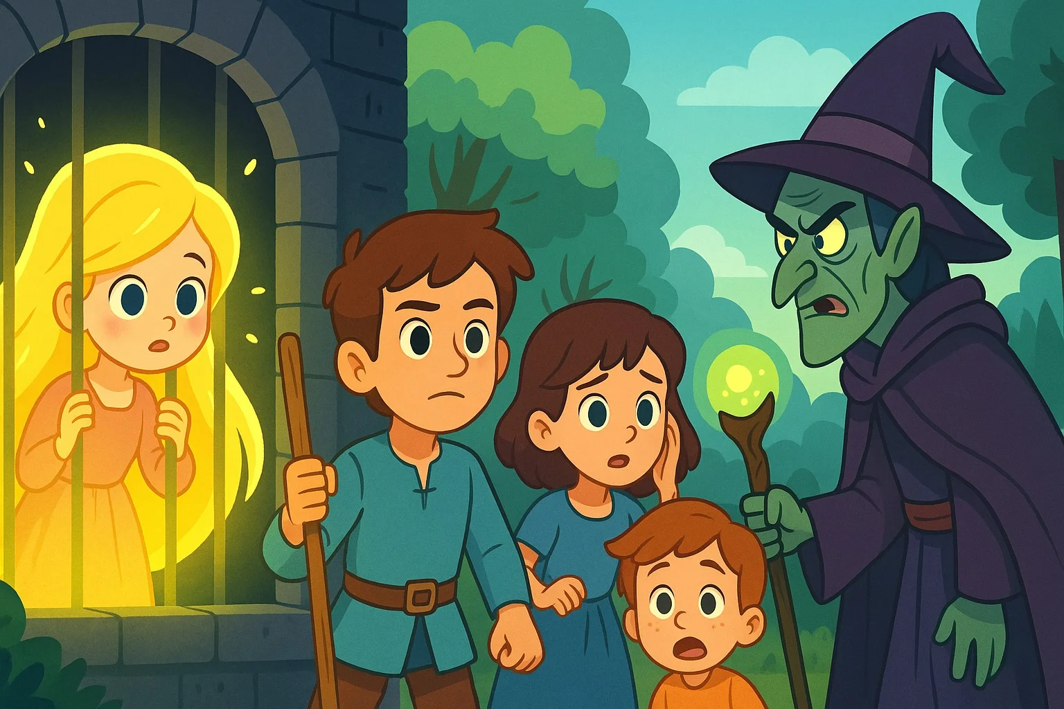 Altın Saçlı Kız Masalı