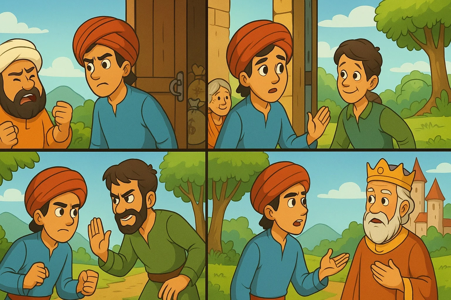 Dört Öğüt Masalı