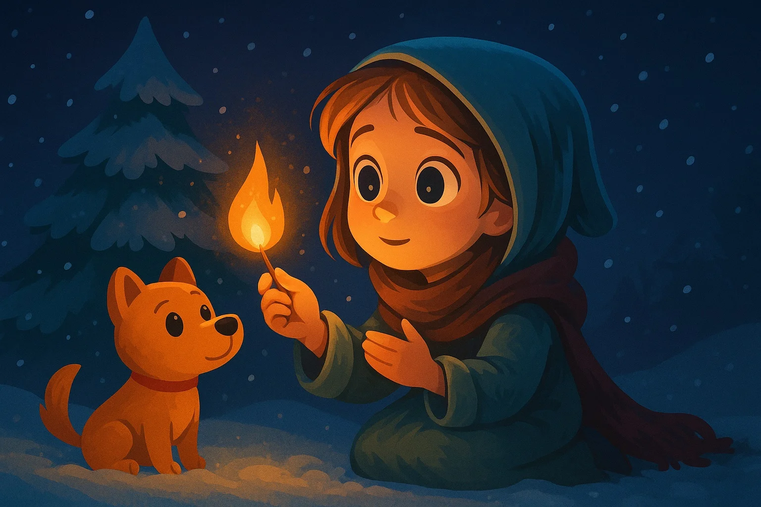 Kibritçi Kız Masalı (Uzun)