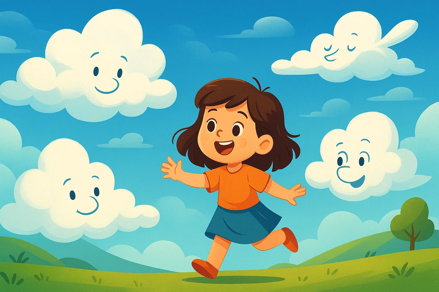 Saklambaç Oynayan Bulutlar Masalı