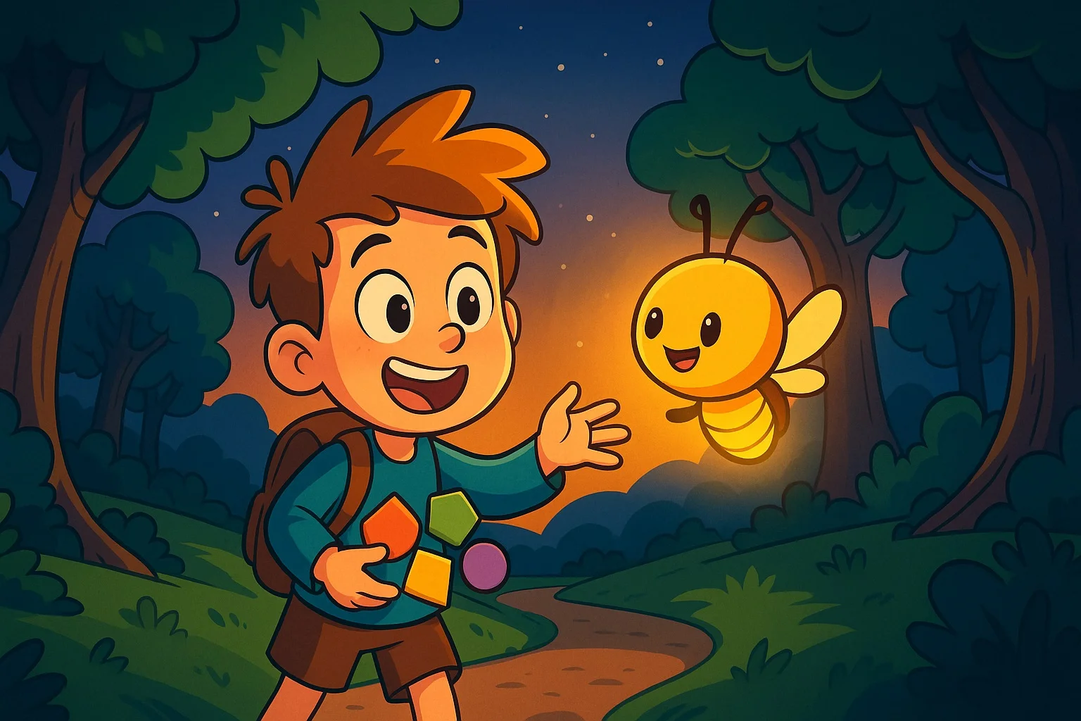 Akıl Ormanı ve Işıklı Yapboz Masalı