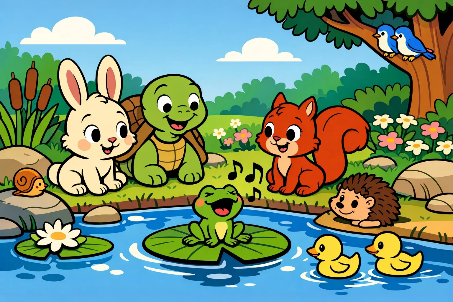 Tavşan Mino ve Fısıldayan Bahçe Masalı