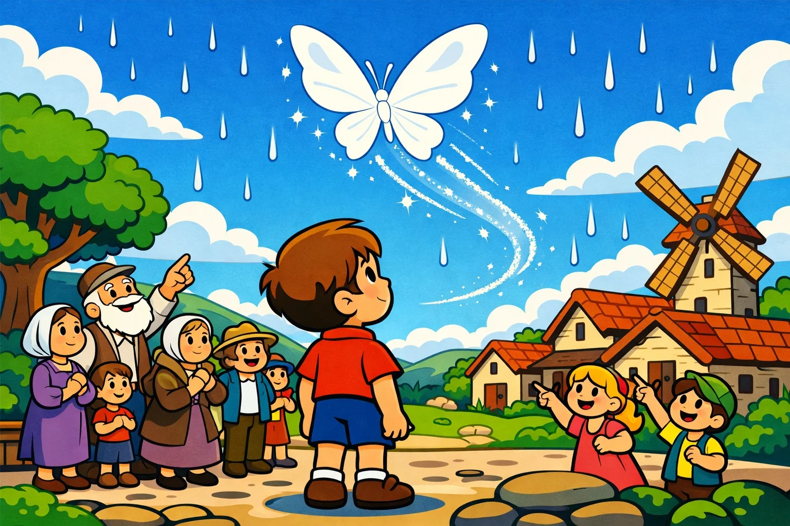 Beyaz Kelebek Masalı