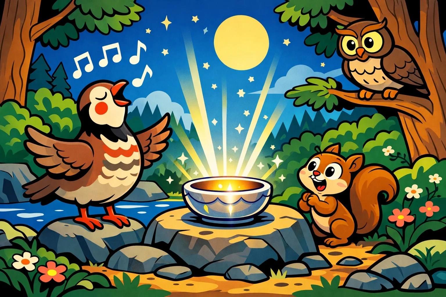 Neşeli Keklik Masalı