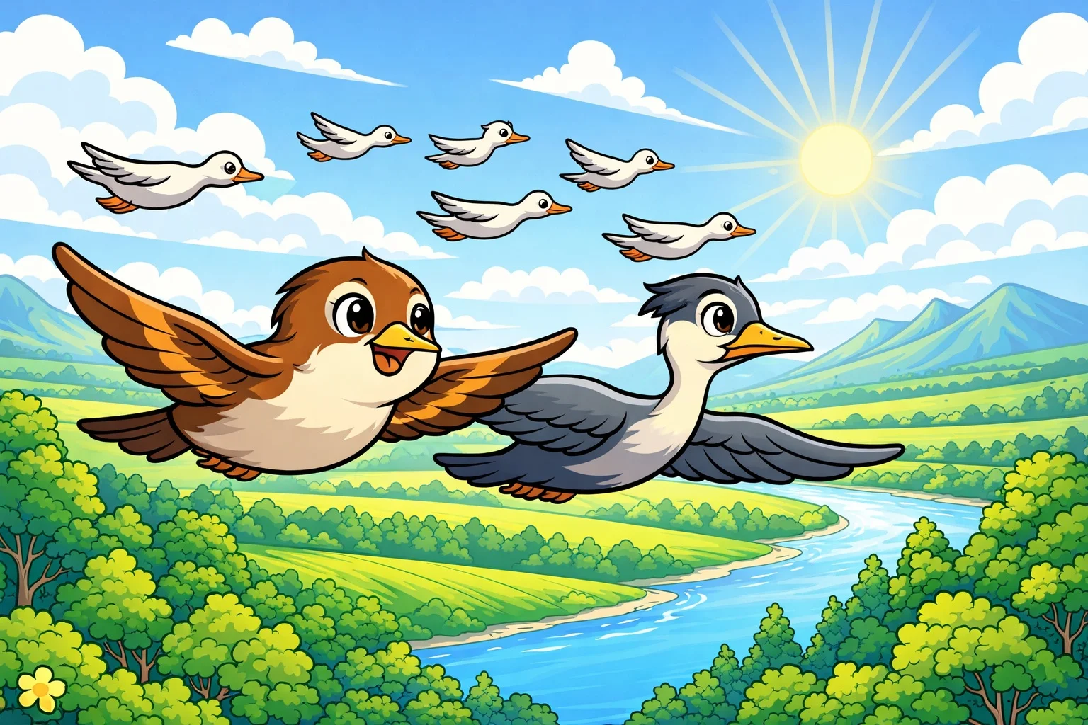 Göçmen Kuş Masalı