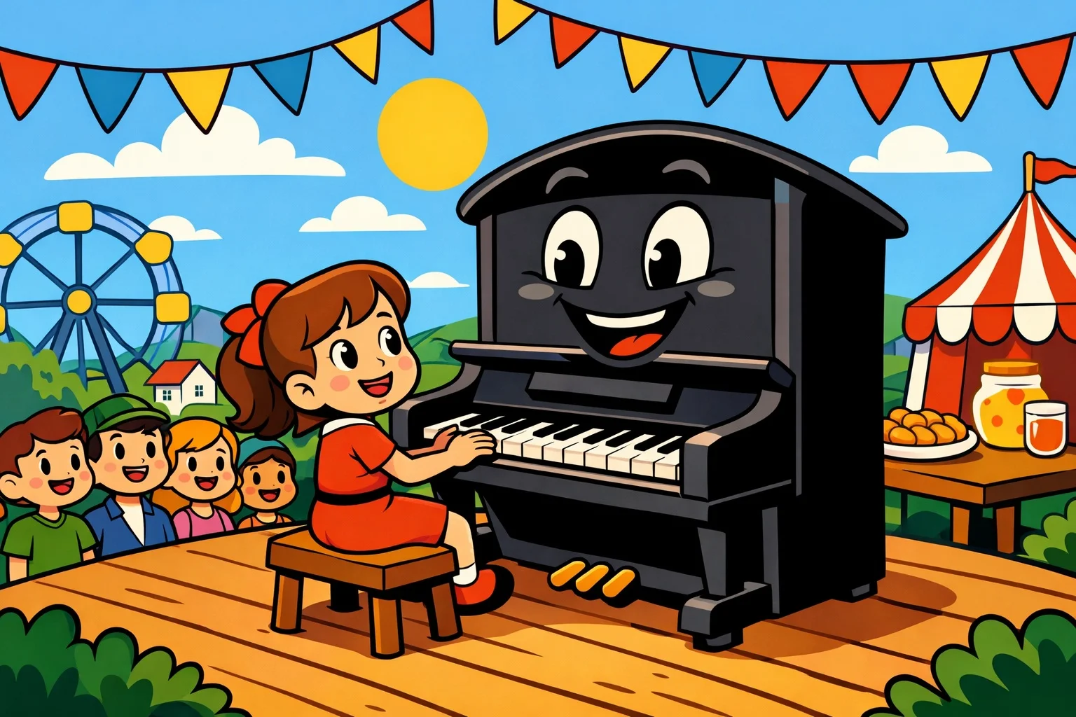 Konuşan Piyano Masalı