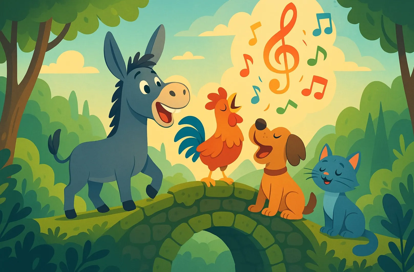 Bremen Mızıkacıları Masalı