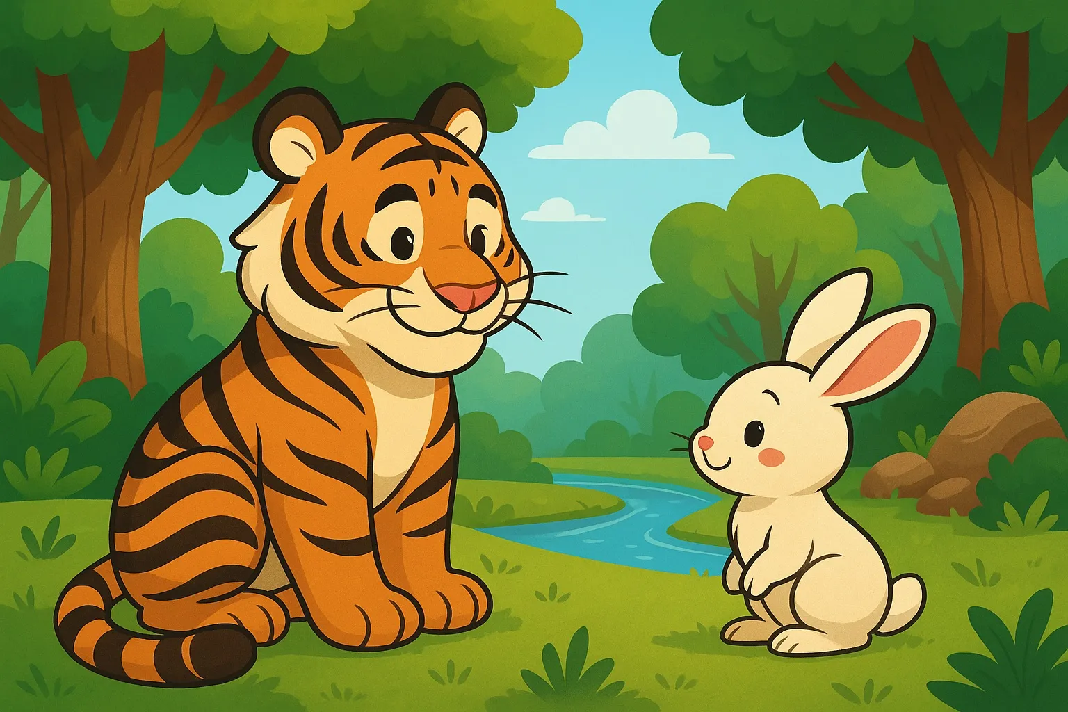 Kaplan Masalı: Genç Kaplan Kiron Hikayesi