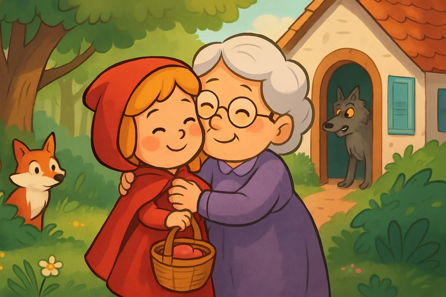 Kırmızı Başlıklı Kız Masalı: Dostluk ve Cesaret