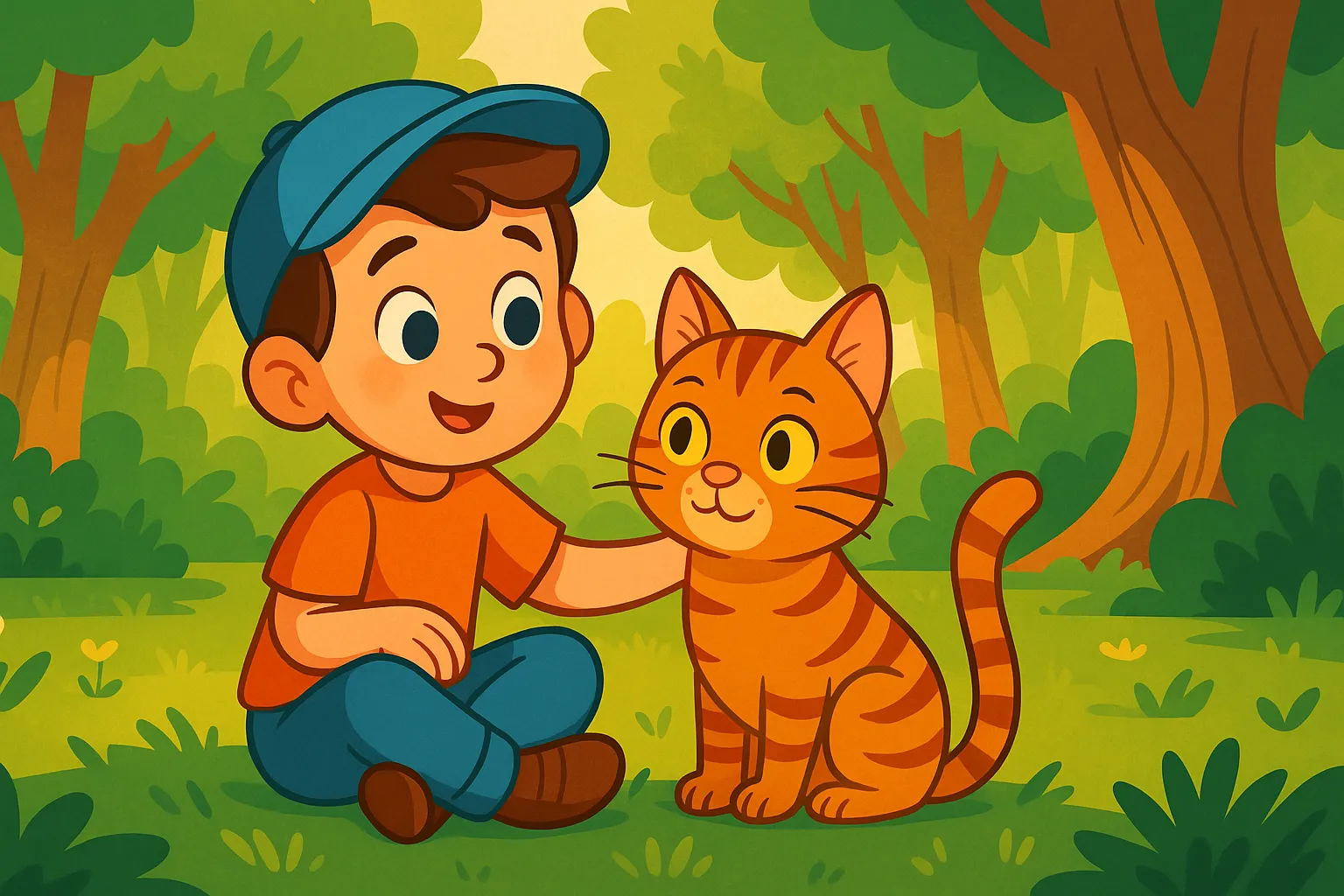 Çizgili Kedi Masalı