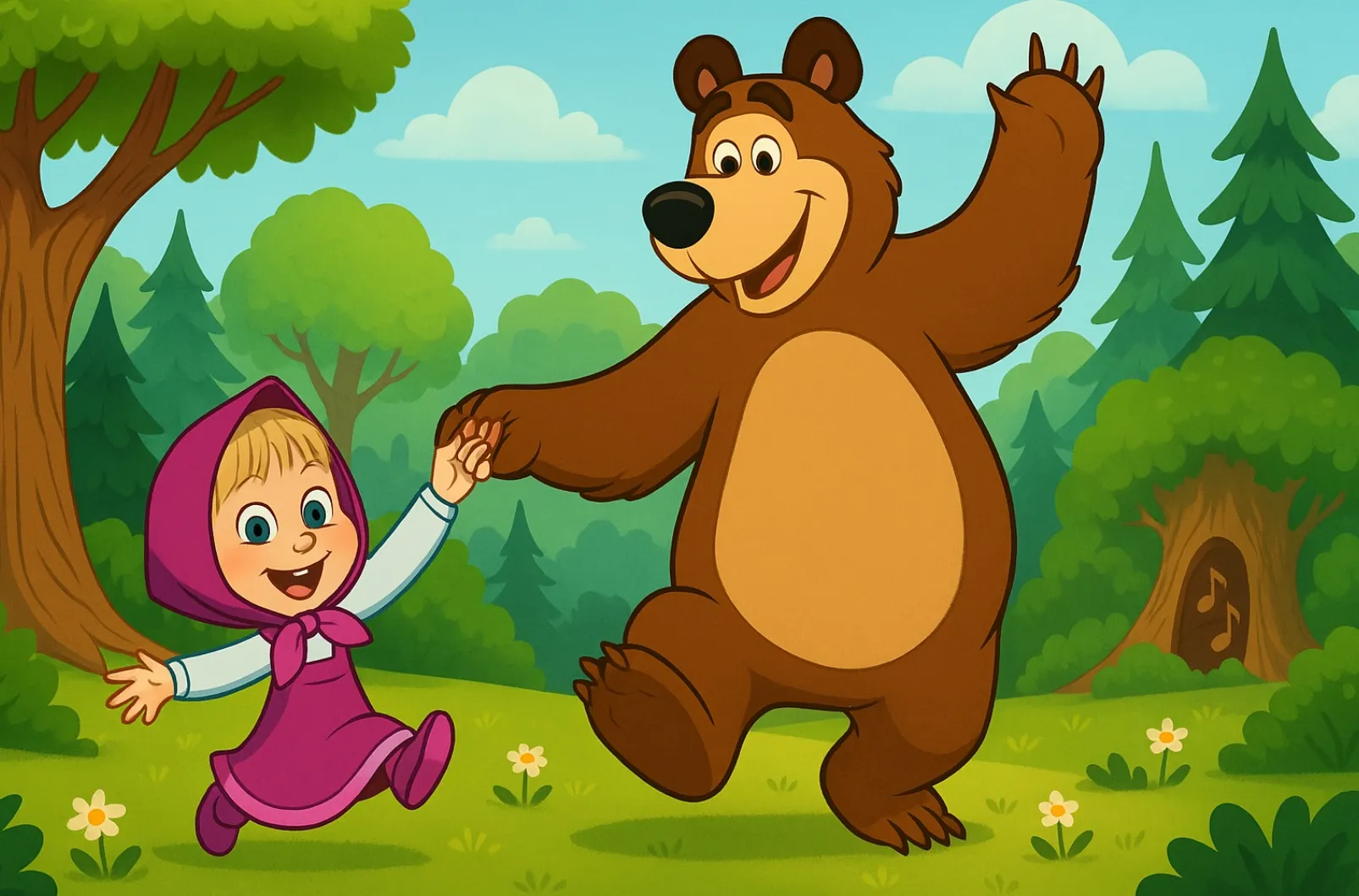 Maşa ile Koca Ayı Masalı