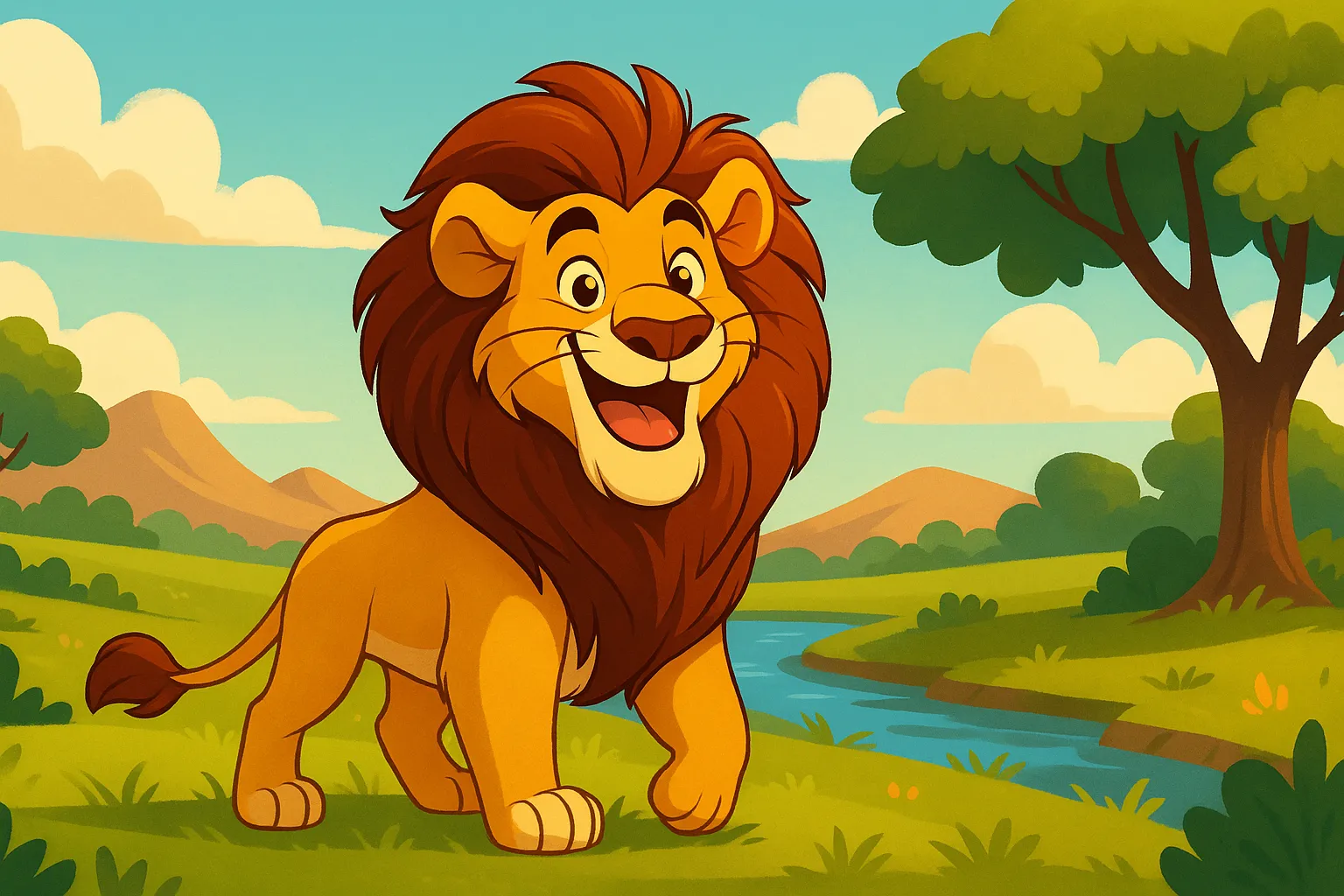 Aslan Masalı – Büyük Kral Altınpençe Hikayesi