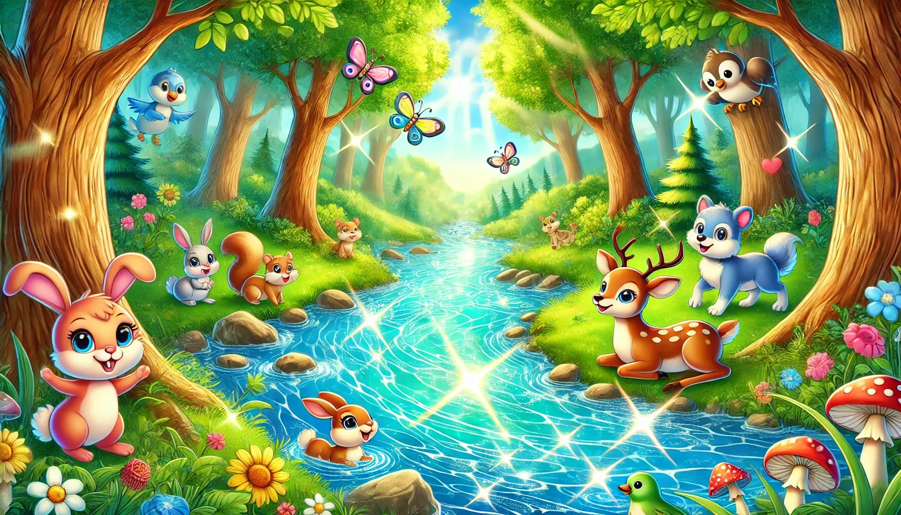 Neşeli Dere Masalı