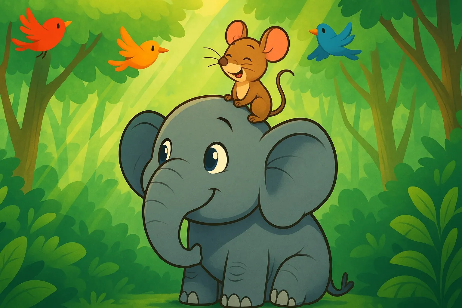 Fil ile Fare Masalı