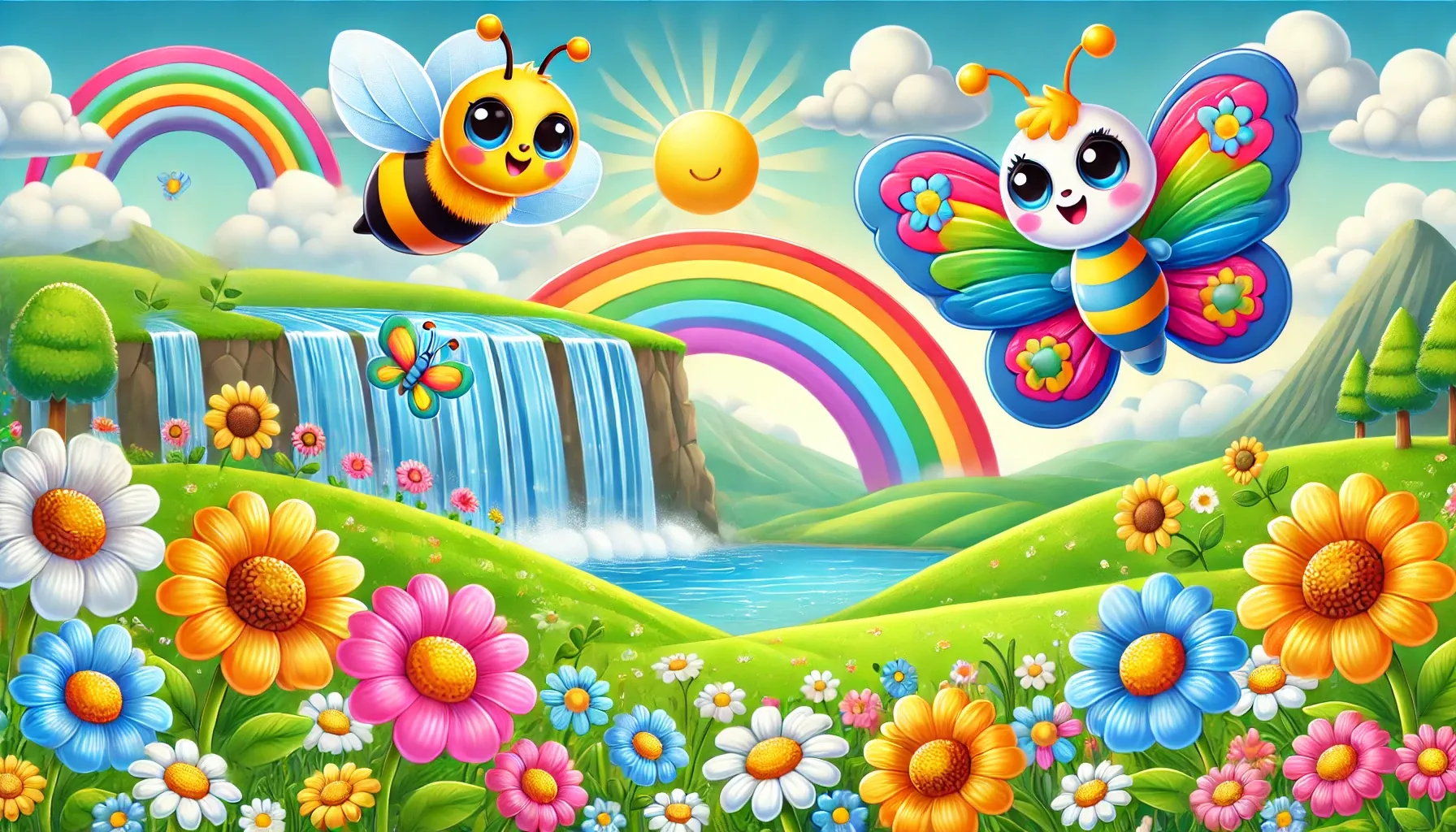 Kelebek ve Arı Masalı