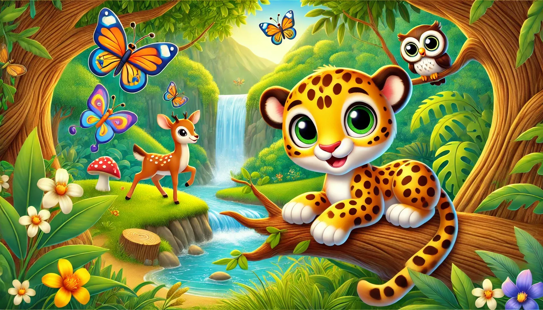 Uykucu Leopar Masalı